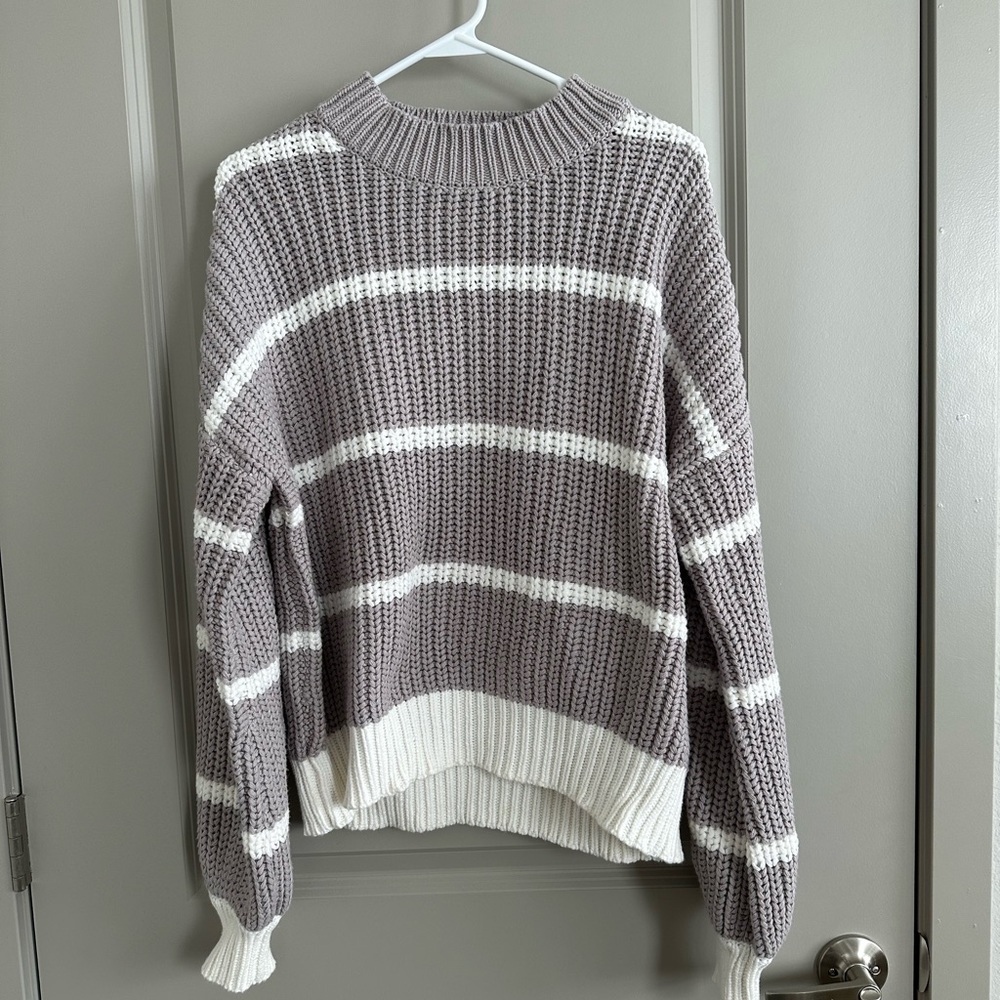 Chunky knit sweater